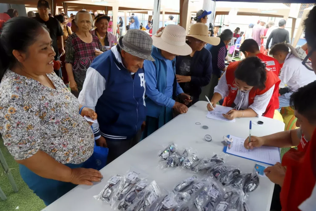 Alianza entre MSH Perú, Pensión 65 y La Iglesia de Jesucristo para fortalecer la salud ocular de adultos mayores en el Perú
